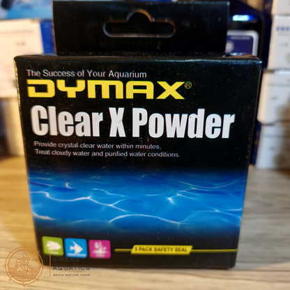 Dymax Clear X Powder - Water Clarifying Solution For Aquariums Aquarium Treatments