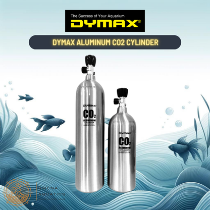 Dymax Co2 Aluminum Cylinder 1L - Lightweight Storage For Planted Tanks Aquascaping Supplies