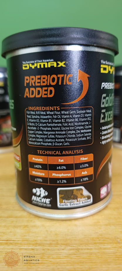 Dymax Goldfish Excel Flakes Fish Food