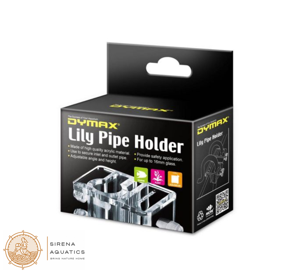 Dymax Lily Pipe Holder (2Pcs) - Secure & Stylish Aquarium Solution For Optimal Water Flow! Filters