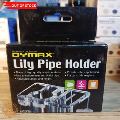 Dymax Lily Pipe Holder (2Pcs) - Secure & Stylish Aquarium Solution For Optimal Water Flow! Filters