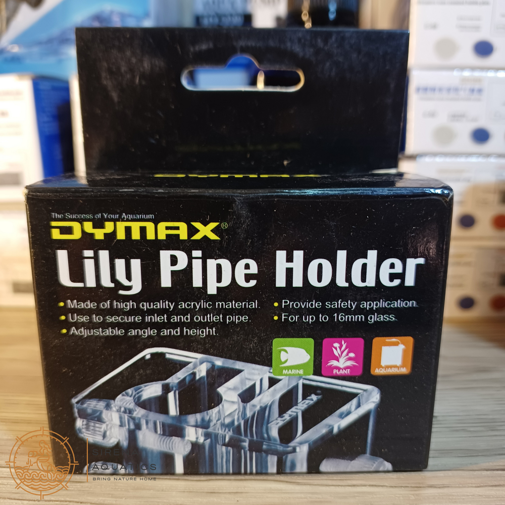 Dymax Lily Pipe Holder (2Pcs) - Secure & Stylish Aquarium Solution For Optimal Water Flow! Filters