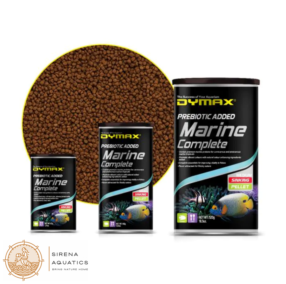 Dymax Marine Complete Pellet Fish Food (60G) - Premium Nutrition For Saltwater Fish!