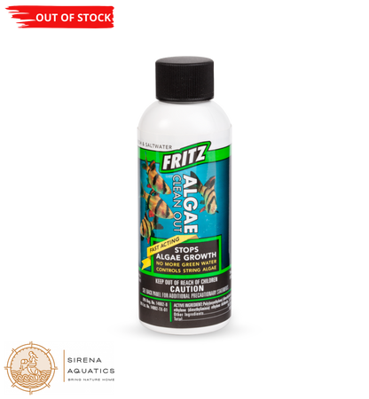 Fritz Algae Clean Out - Powerful Algaecide For Freshwater & Saltwater Aquariums! Water Additives