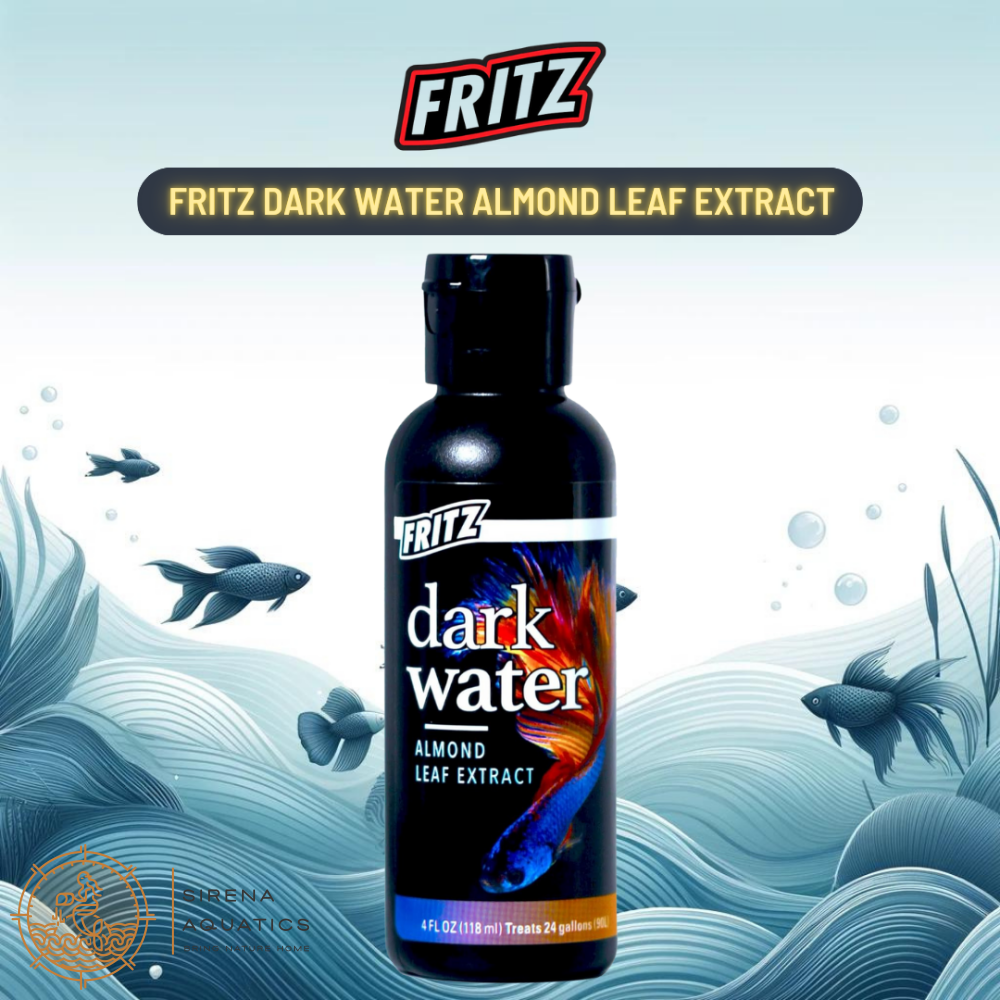 Fritz Dark Water Almond Leaf Extract - Natural Conditioner For Betta And Soft Tanks Additives