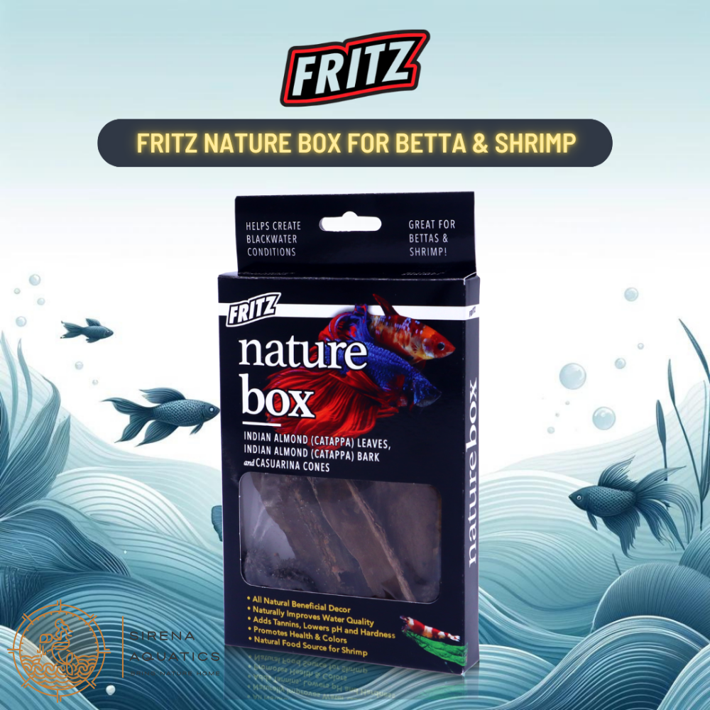 Fritz Nature Box - Natural Habitat Enhancer For Healthy Vibrant Aquarium Fish! Water Additives