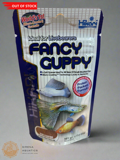 Hikari Tropical Fancy Guppy Floating - Premium Pellets For Vibrant Healthy Livebearers! Fish Food