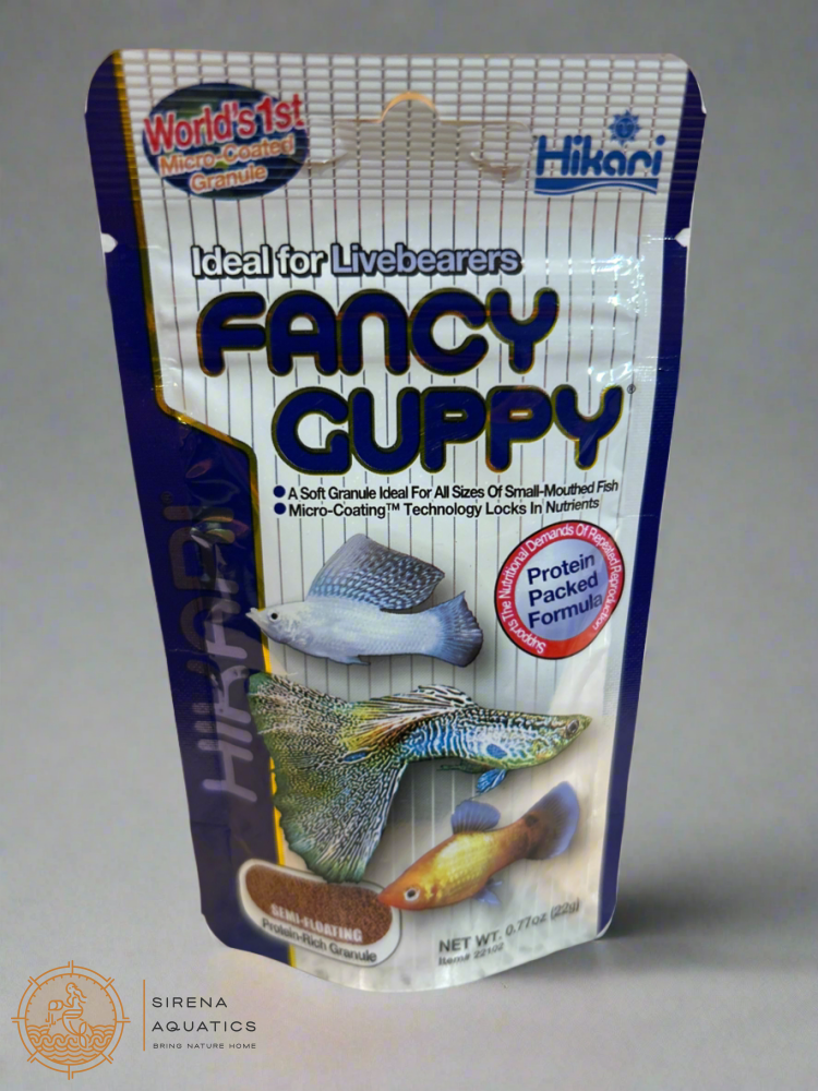 Hikari Tropical Fancy Guppy Floating - Premium Pellets For Vibrant Healthy Livebearers! Fish Food