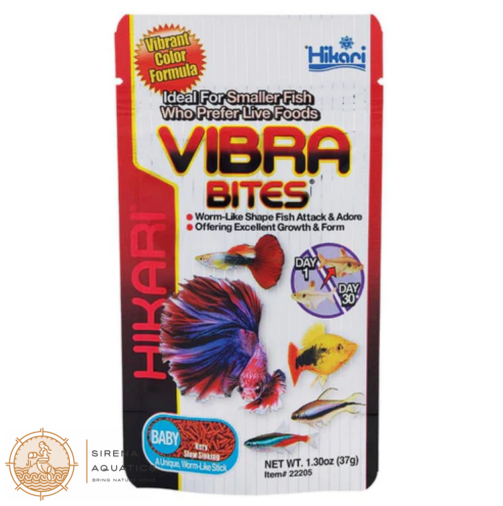 Hikari Vibra Bites Fish Nutrition For Growth And Immune System Support Baby 37G Food