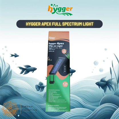 Hygger Apex Clip-On Aquarium Light For Planted And Saltwater Tanks - 24/7 Timer Aquascaping Corals