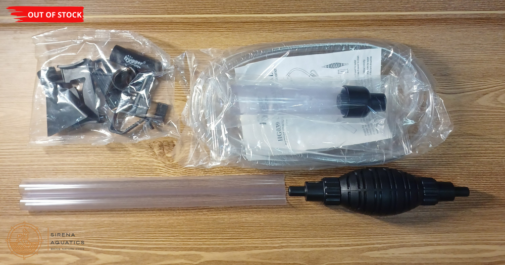 Hygger Aquarium 3-In-1 Siphon Gravel Cleaner - For Cleaning Tanks And Water Changes (Small) Supplies