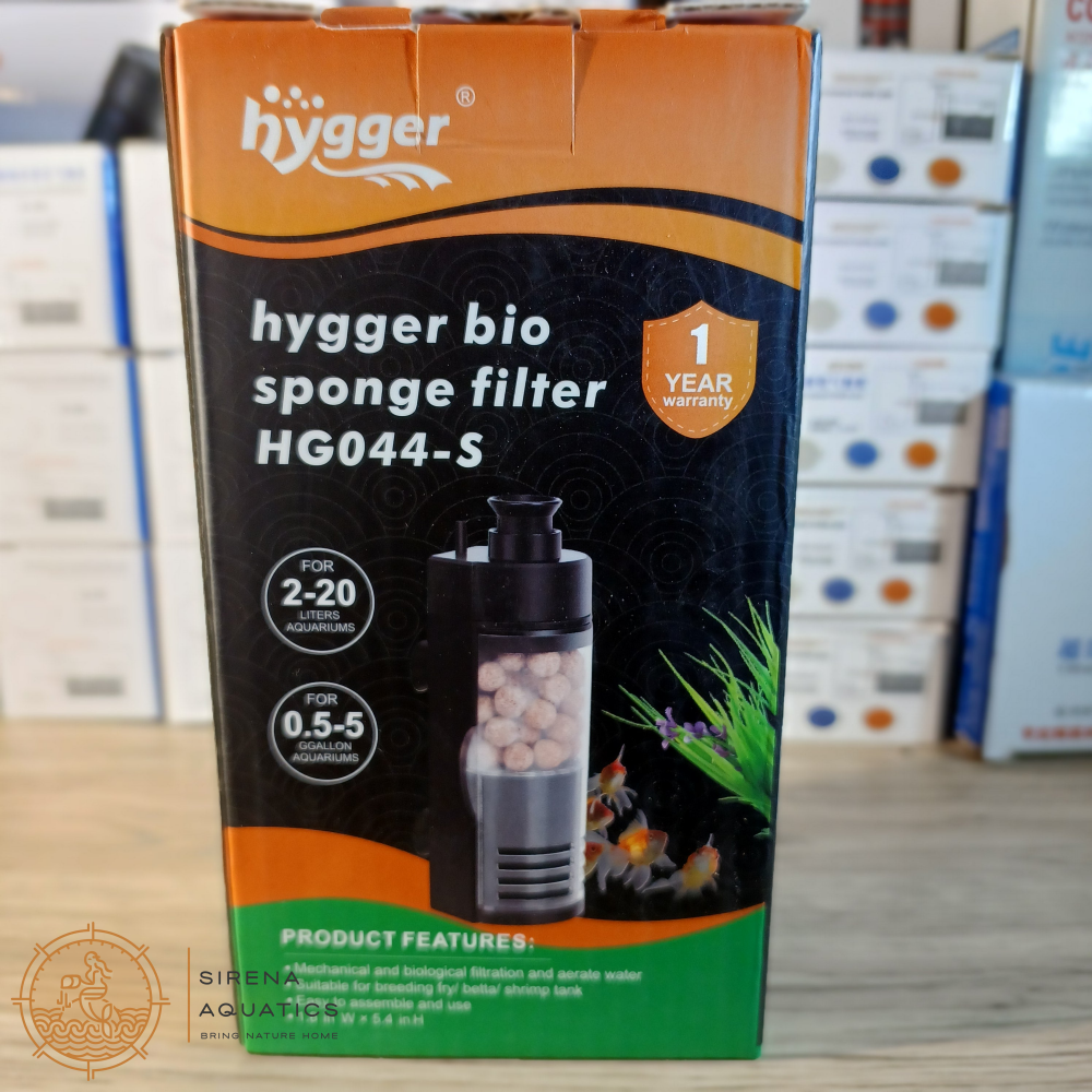 Hygger Aquarium Internal Sponge Mechanical And Biological Filter - Great For Small Fish Tanks!