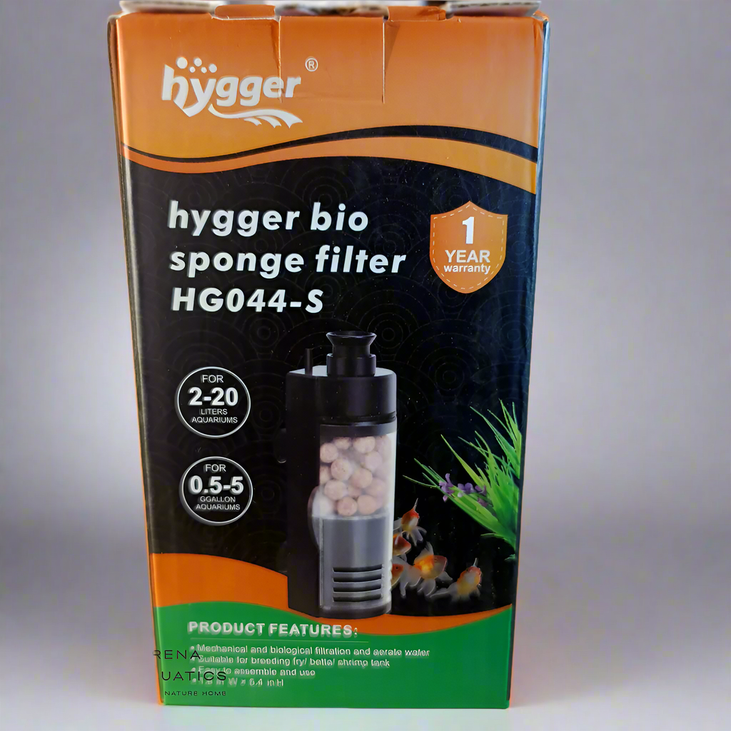 Hygger Aquarium Internal Sponge Mechanical And Biological Filter - Great For Small Fish Tanks!