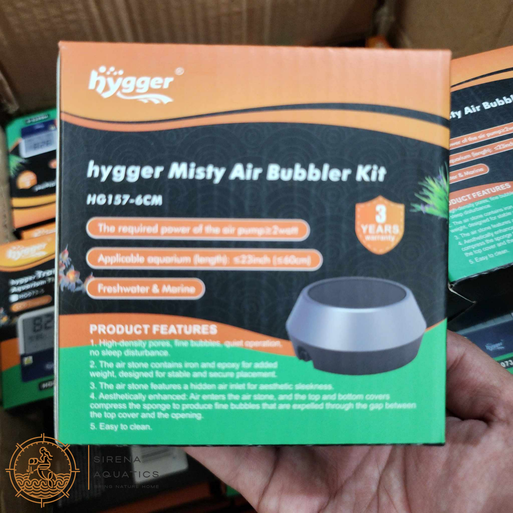 Hygger Misty Air Bubbler Kit - Elevate Your Aquarium With Quiet Operation & High Oxygenation!