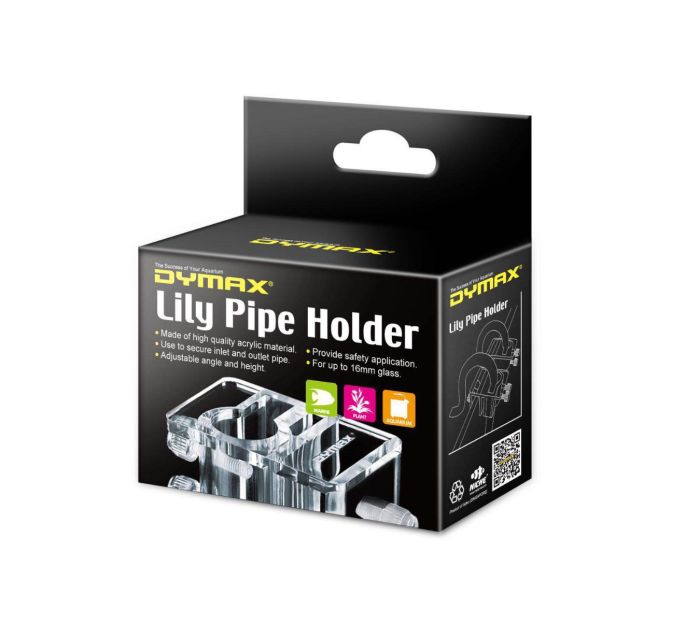Dymax Lily Pipe Holder (2Pcs) - Secure & Stylish Aquarium Solution For Optimal Water Flow! Filters