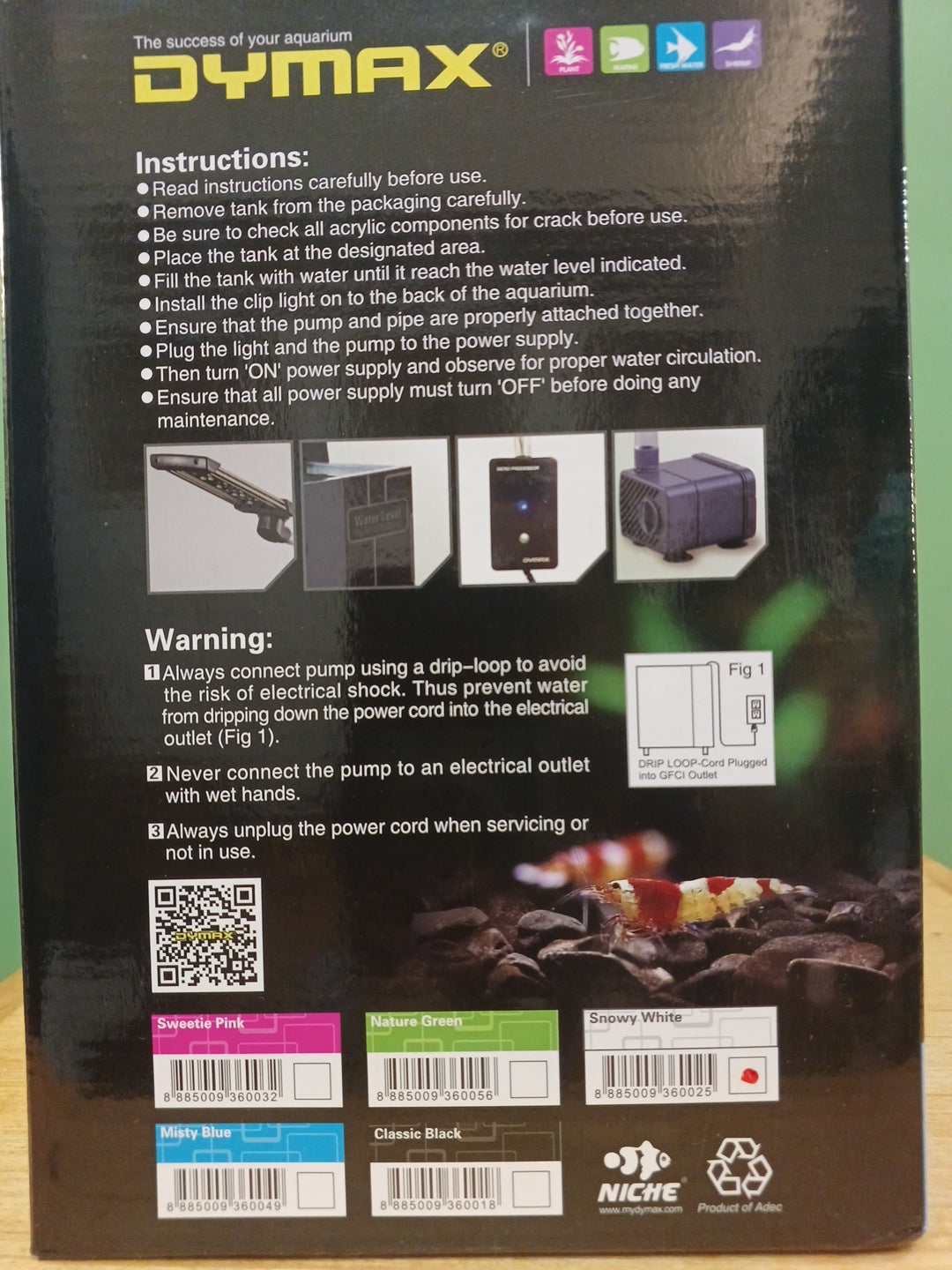 Dymax Iq3 Mini Acrylic Aquarium Aquariums
