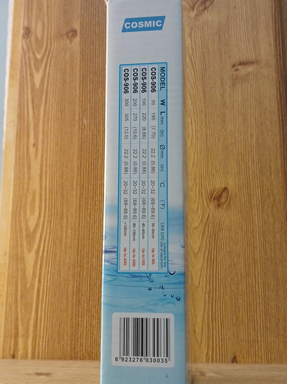 Cosmic Aquarium Heater (Glass) Heaters And Thermometers