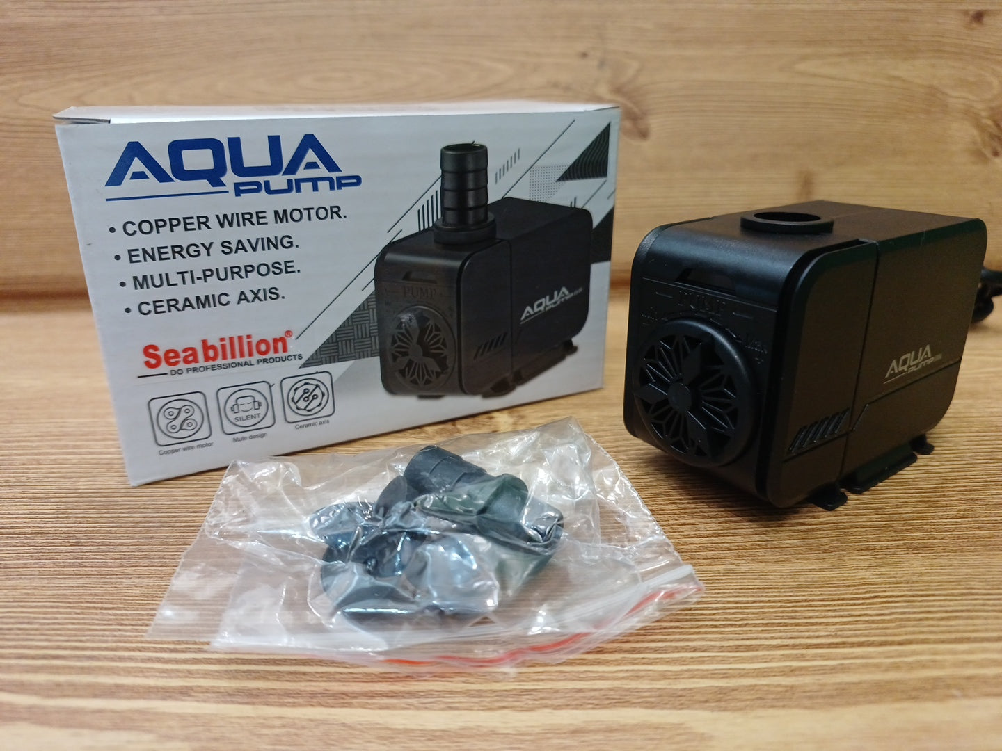 Seabillion Aqua Pump - Ultra Quiet Submersible Aquarium Water (Hy - 311 6W 500 L/H)