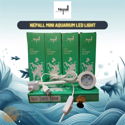 Nepall Mini Aquarium Light - Great For Betta Shrimp And Small Planted Tanks! Lighting