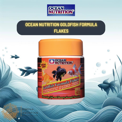 Ocean Nutrition Goldfish Flakes - Premium For Vibrant And Healthy Goldfish! 🐠✨ (70G) Fish Food