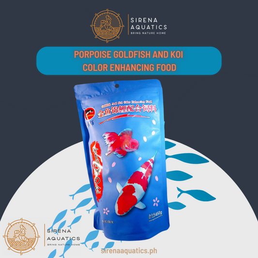 Porpoise Goldfish And Koi Color Enhancing Food - Large 450G Bag Sulit Deal! Fish