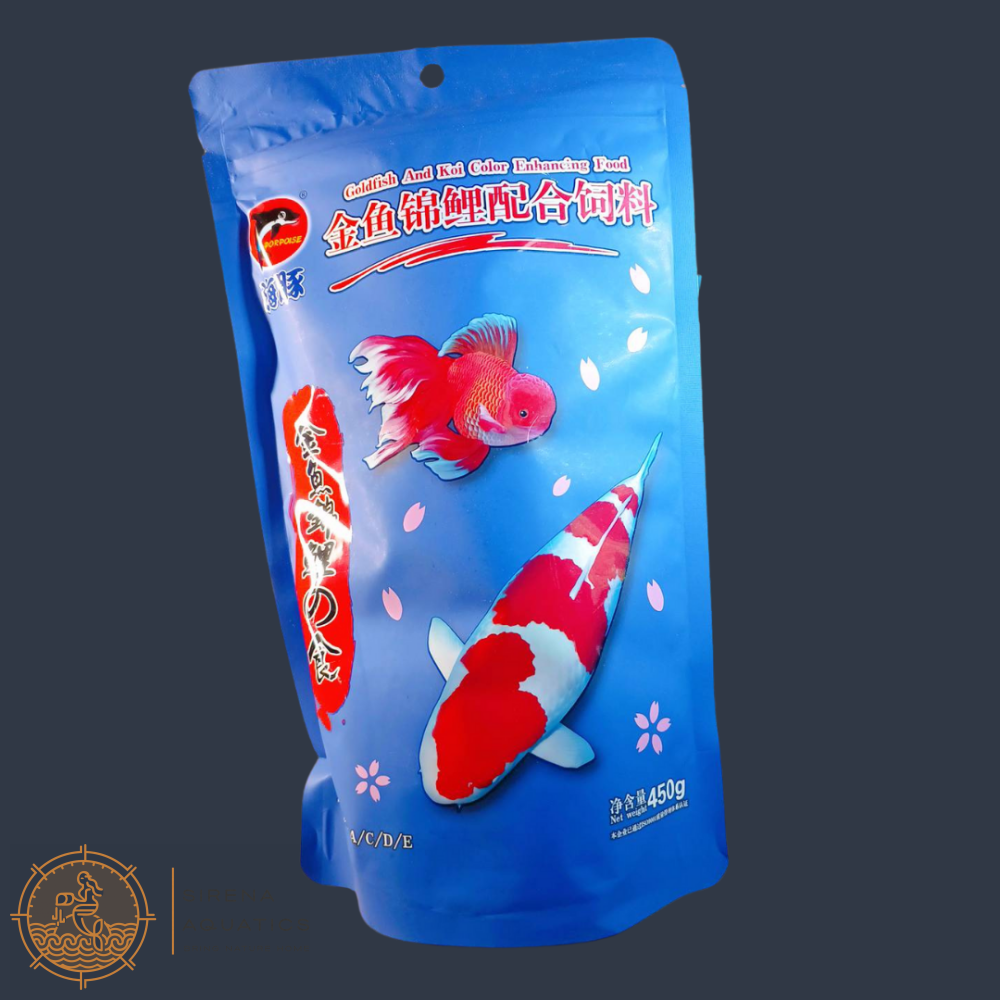 Porpoise Goldfish And Koi Color Enhancing Food - Large 450G Bag Sulit Deal! Fish