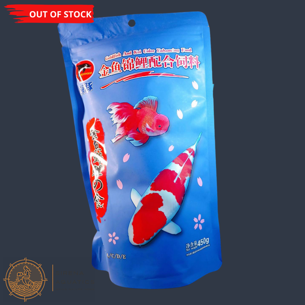 Porpoise Goldfish And Koi Color Enhancing Food - Large 450G Bag Sulit Deal! Fish