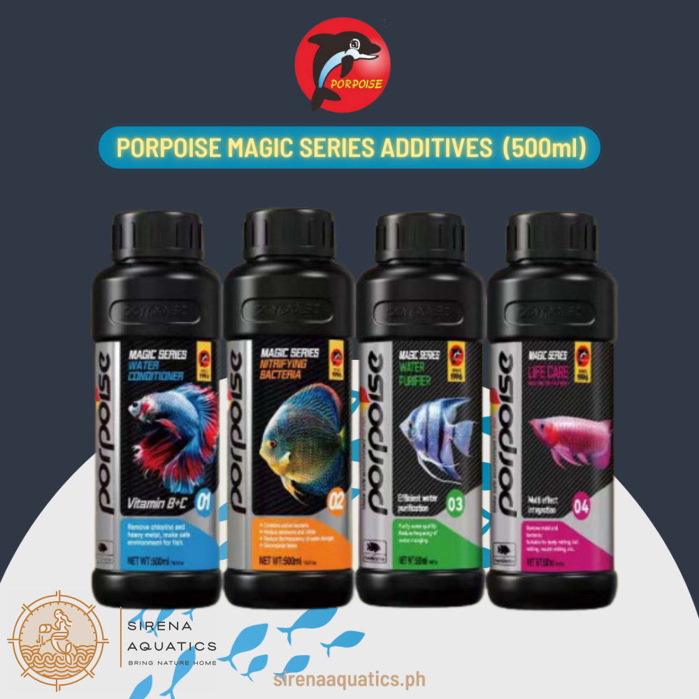 Porpoise Magic Series Water Conditioner Additives - 500Ml Aquarium Treatments