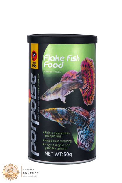 Porpoise Premium Flake Fish Food For Both Freshwater and Saltwater Fis Sirena Aquatics