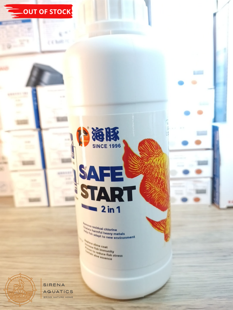 Porpoise Safe Start - Ultimate Aquarium Water Conditioner For Healthy Fish Transition 1 Liter