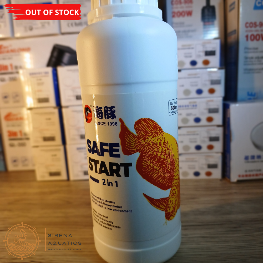 Porpoise Safe Start - Ultimate Aquarium Water Conditioner For Healthy Fish Transition 500Ml