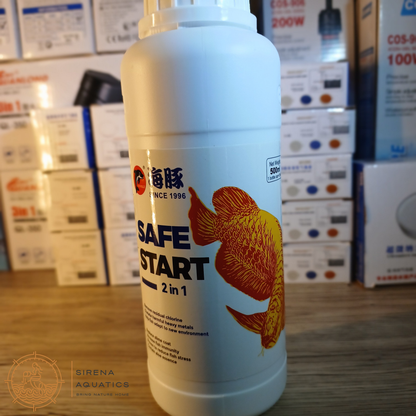 Porpoise Safe Start - Ultimate Aquarium Water Conditioner For Healthy Fish Transition 500Ml
