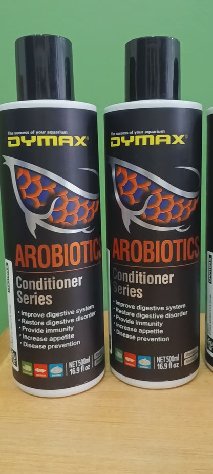 Dymax Arobiotics Water Conditioner for Improved Digestive System and Disease Prevention in Freshwater and Planted Aquariums (500ml)