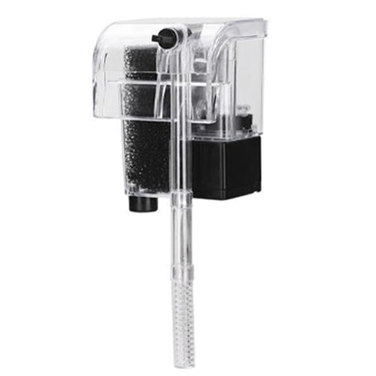 Quanlong Mini Hang-On Filter 3.5W 380L/H - For Crystal Clear Nano Tanks (Ql-609) Filters And Media