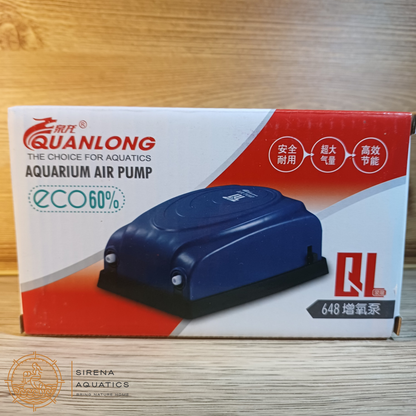 Quanlong Silent Air Pump - Energy Efficient Low Noise Long Lifespan Large Oxygen Output For All