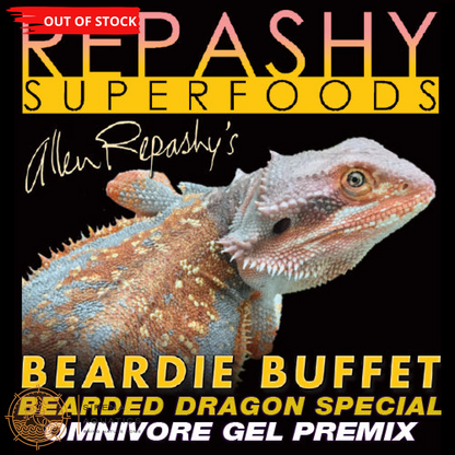 Repashy Beardie Buffet - Premium Omnivore Gel For Bearded Dragons & Reptiles | Optimal Nutrition!