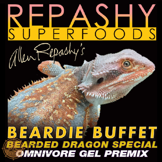 Repashy Beardie Buffet - Premium Omnivore Gel For Bearded Dragons & Reptiles | Optimal Nutrition!