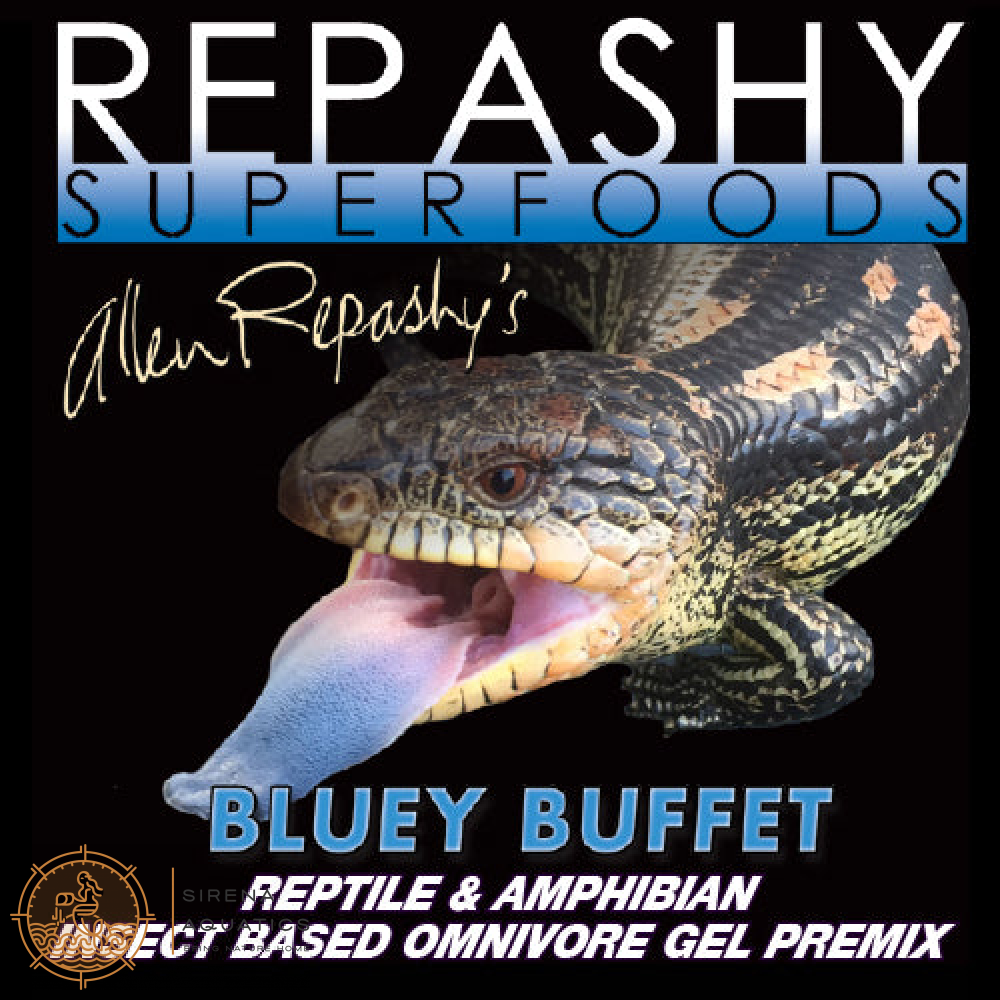 Repashy Bluey Buffet - Premium Insect-Based Gel Food For Reptiles & Amphibians Complete Nutrition!