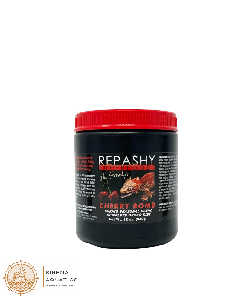 Repashy Cherry Bomb Gecko Diet - Nutrient-Rich Seasonal Blend For Healthy Happy Geckos! 340G