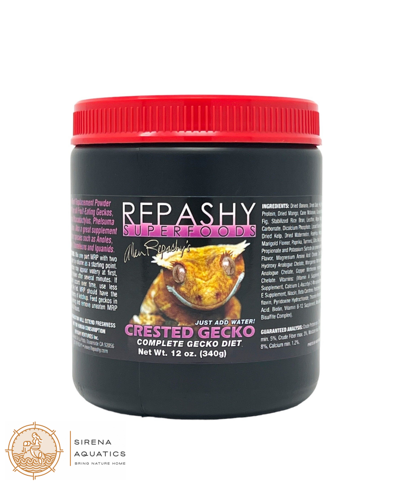 Repashy Complete Gecko Diet - Nutritious Formula For Crested Geckos & Reptiles Easy To Prepare!