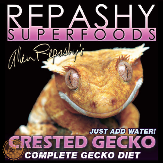 Repashy Complete Gecko Diet - Nutritious Formula For Crested Geckos & Reptiles Easy To Prepare!