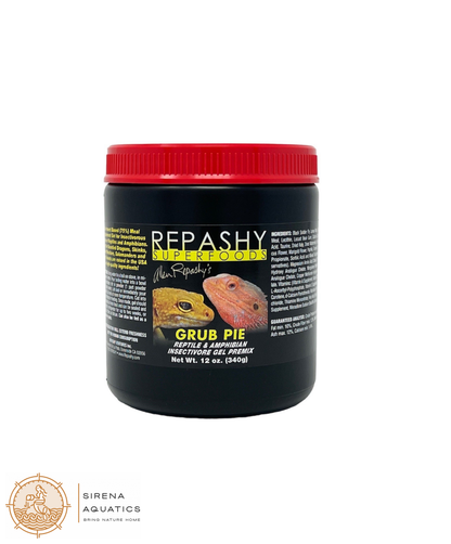 Repashy Grub Pie Reptile - Nutrient-Packed Meal Replacement For Happy Healthy Insectivores! 340G