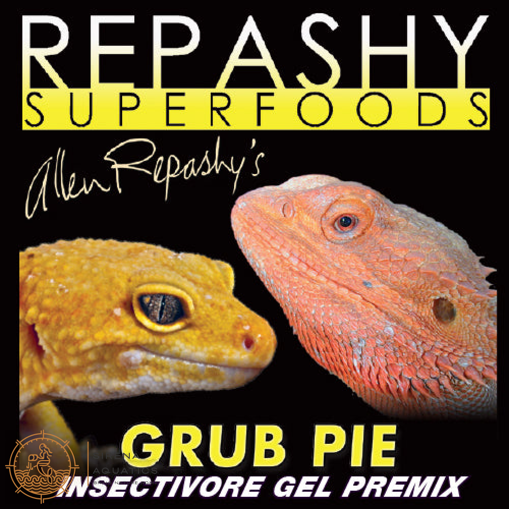 Repashy Grub Pie Reptile - Nutrient-Packed Meal Replacement For Happy Healthy Insectivores! Food