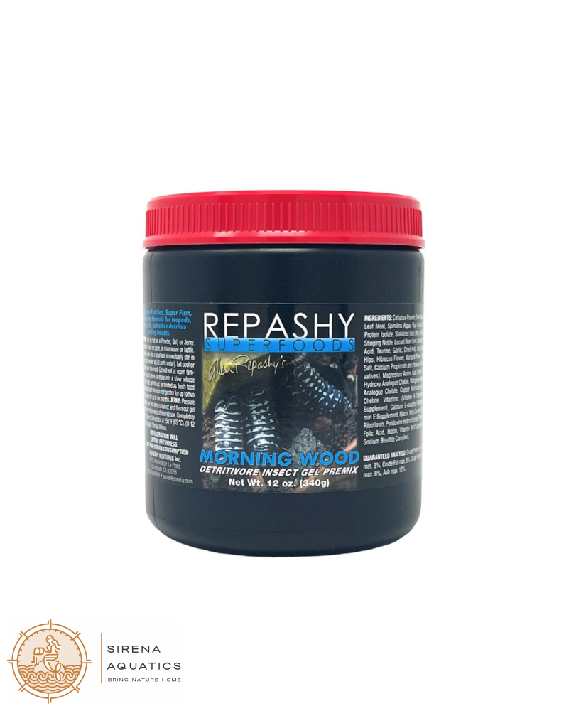 Repashy Morning Wood Isopod Gel - Nutrient-Rich Food For Healthy Terrarium Insects! 340G