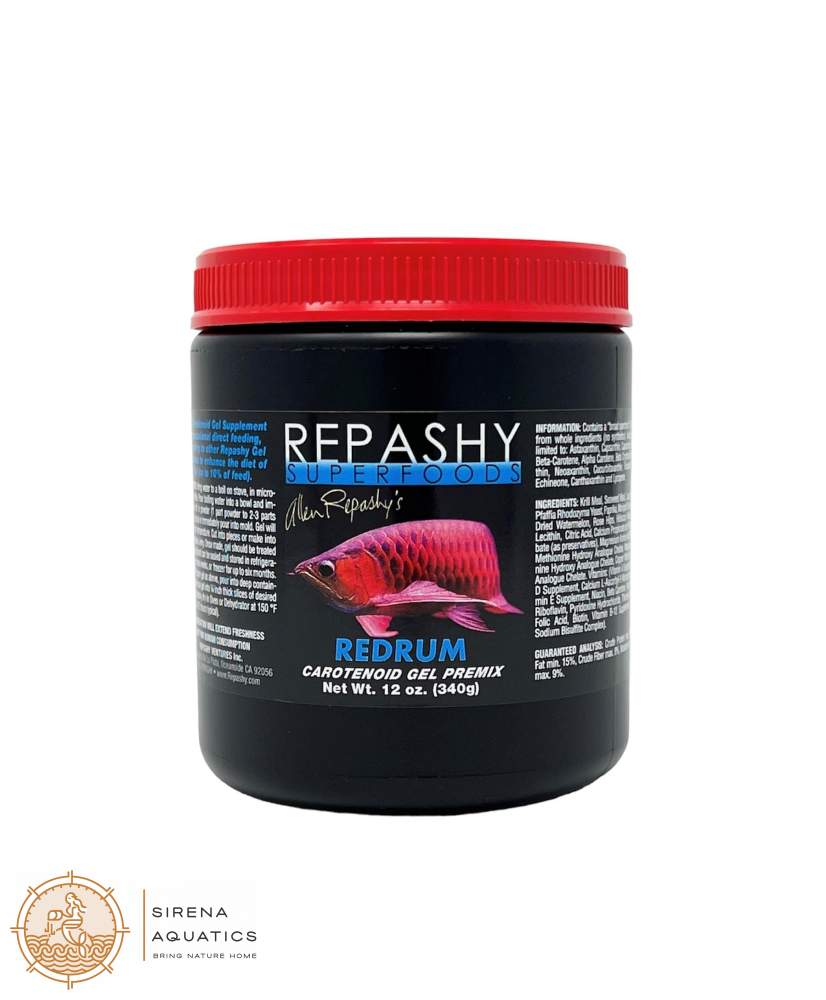 Repashy Redrum Carotenoid Gel Supplement - Boost Colors & Vitality For Fish Reptiles! 340G Food