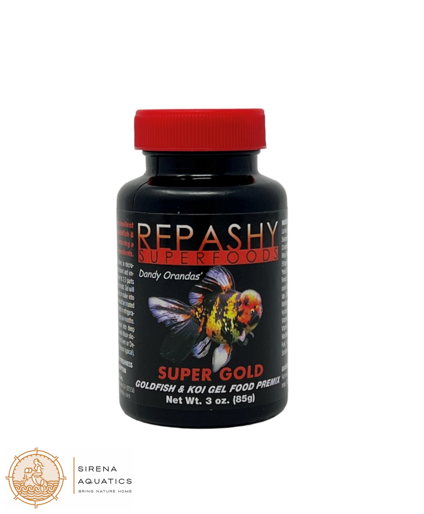 Repashy Supergold Gel Food Premix For Goldfish & Koi - Superior Nutrition Easy Prep! 85G Fish