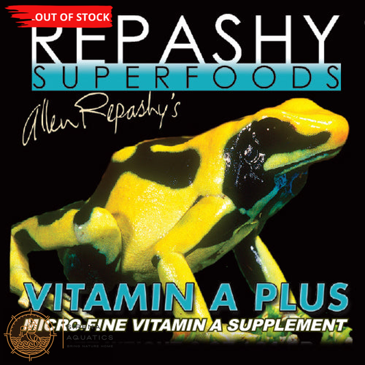 Repashy Vitamin A Plus - Essential Micro-Fine Calcium Supplement For Healthy Reptiles & Amphibians
