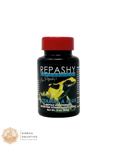 Repashy Vitamin A Plus - Essential Micro-Fine Calcium Supplement For Healthy Reptiles & Amphibians