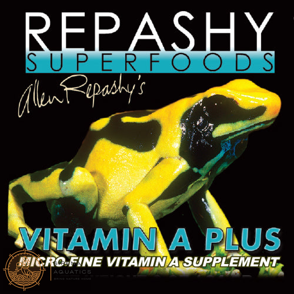 Repashy Vitamin A Plus - Essential Micro-Fine Calcium Supplement For Healthy Reptiles & Amphibians