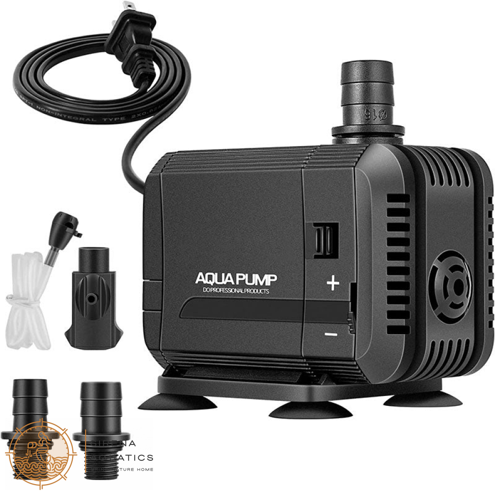 Seabillion Aqua Pump Hy Series - Quiet Durable Submersible Water For Fresh & Saltwater Aquariums